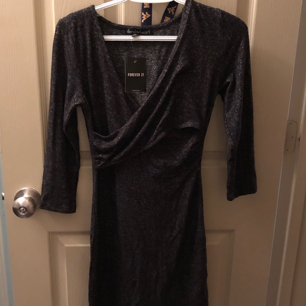 Dark Grey Forever 21 Dress NWT (S)